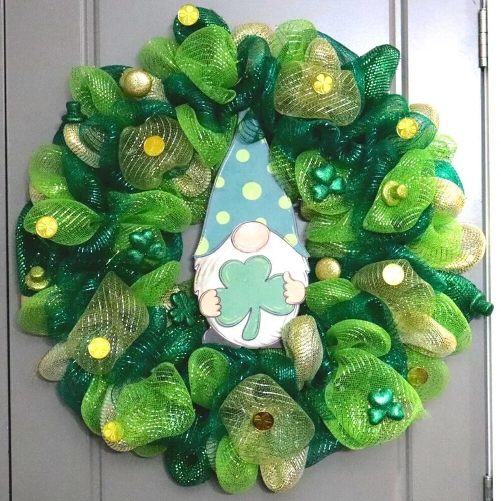 Custom St. Patty's Day Wreath
